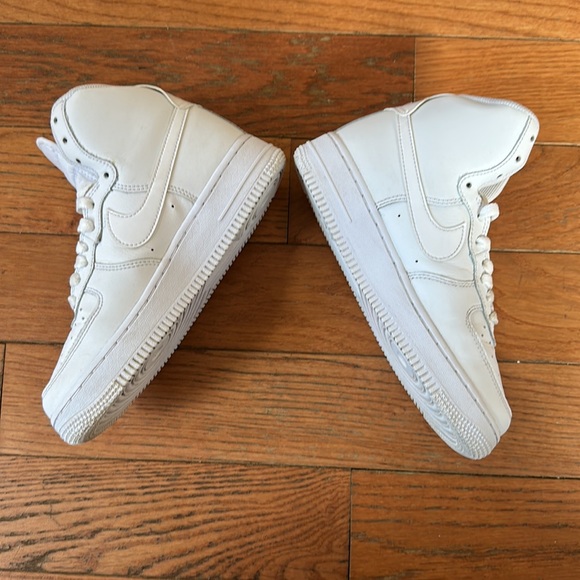 Nike Air Force white 3.5Y - Picture 7 of 10